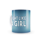 DC Comics  Wonder Women Fight Like A Girl Design Coffee Mug