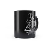 Harry Potter - Triangle Design Premium Black Patch Coffee Mug 350ml