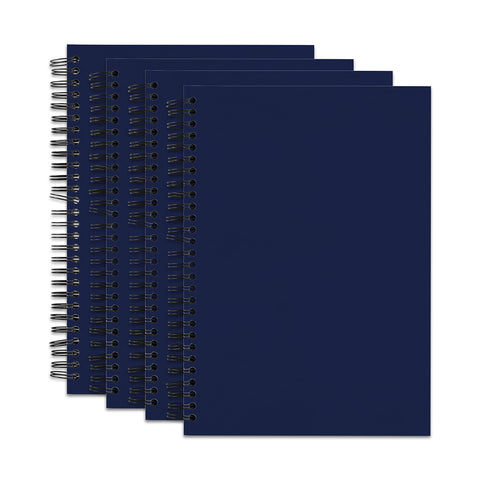 combo pack of 4 blue color notebook