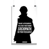 Sherlock Holmes - Combo Pack of 4 Wall Posters A3 Size