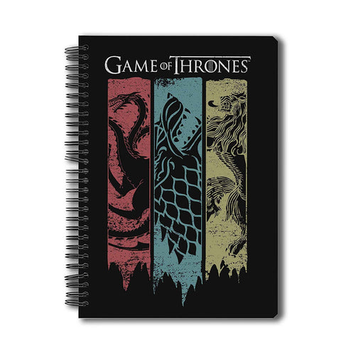 Game of Thrones Flag A5 Notebook