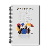 Friends TV Series Pack of 2 (Quotes + Umbrella) A5 Notebook