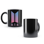 BTS - Gradient Logo Design Heat Sensitive Magic Coffee Mug