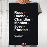 Friends: The Reunion - All Characters List (B) Poster