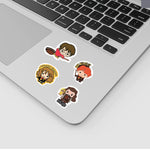 Harry Potter - Set of 3 Vinyl Sticker Sheets