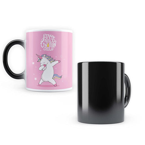 Unicorn - Stay Wild Heat Sensitive Magic Coffee Mug
