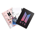 BTS - Pack of 3 Designed A5 Binded Notebooks