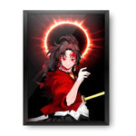 Demon Slayer - Yoriichi Tsugukuni Design poster Best Gift For Demon Slayer Fans