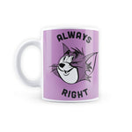 Tom and Jerry Always Right New Coffee Mug 350ml
