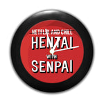 Hentai with Senpai - Table Clock