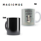 FRIENDS MOO Point - Heat Sensitive Magic Mug