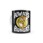 Tom and Jerry Always Hungry Black Coffee Mug