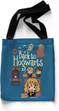 Harry Potter Pack of 2 Back To Hogwarts  Canvas Handbag