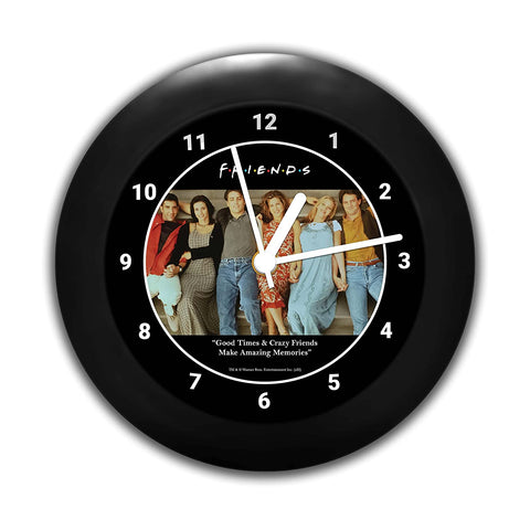 Friends Tv Series Crazy Friends Table Clock