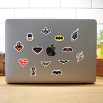 DC Comics - Combo Pack of 2 Vinyl Sticker Sheets