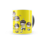 BTS - Butter Chibi Heat Sensitive Magic Coffee Mug