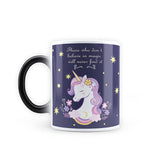 Unicorn - Believe in Magic Heat Sensitive Magic Coffee Mug