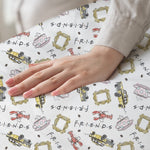 Friends TV Series - New Doodle Patch Single Bedsheet With Pillow Cover