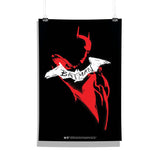 The Batman - Batarang Red Design Wall Poster
