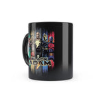 Black Adam - Graphic Art Black Patch Coffee Mug