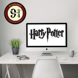 Harry Potter 9 3/4 Fans Collection Wall Clock