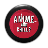 Anime and Chill - Table Clock