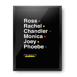 Friends: The Reunion - All Characters List (A) Poster