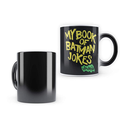 DC Comics- My Book Of Batman Jokes Magic Heat Sensitive Mug