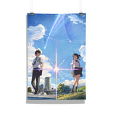 Your Name - Combo Pack of 2 A3 Wall Posters Without Frame