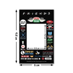 Friends Infographic - Magnetic Photo Frame