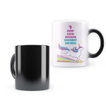 Unicorn - keep Calm Heat Sensitive Magic Coffee Mug