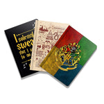 Harry Potter Combo Pack of 3 Binded Notebooks