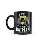 DC Comics - I AM Batman Chibi Black Patch Coffee Mug