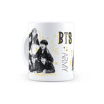 BTS - Army Black Design Coffee Mug