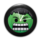 Marvel Hulk Face Table Clock