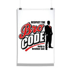 How I Met Your Mother Bro Code Poster