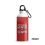 Anime - Hentai with Senpai Aluminum Sports Sipper/Water Bottle I Water Bottle For Kids (750 ml)