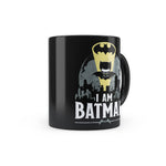 DC Comics - I AM Batman Chibi Black Patch Coffee Mug