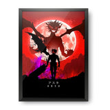 Anime - Black clover - Asta - Fifth Leaf Demon Wall Poster