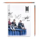 BTS - Pack of 3 Designed A5 Binded Notebooks