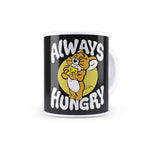 Tom and Jerry Always Hungry Black Coffee Mug