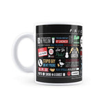 Friends Infographic - Coffee Mug