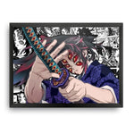 Demon Slayer - Moon Breather - Kokushibo Design poster Best Gift For Demon Slayer Fans