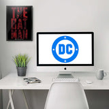 The Batman - Red Vengeance Design Wall Decor Poster