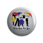 Friends TV Series Combo Pack of 4 Badges