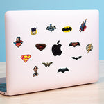 DC Comics - Combo Pack of 2 Vinyl Sticker Sheets