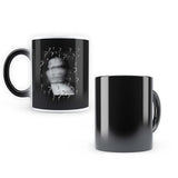 The Batman - Riddled Bruce Wayne Design Heat Sensitive Magic Coffee Mug