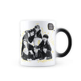 BTS - Army Black Heat Sensitive Magic Coffee Mug