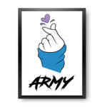 BTS - Army Fangirl Design Wall Poster