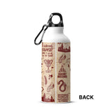 Harry Potter - Infographic Red Aluminum Sports Sipper